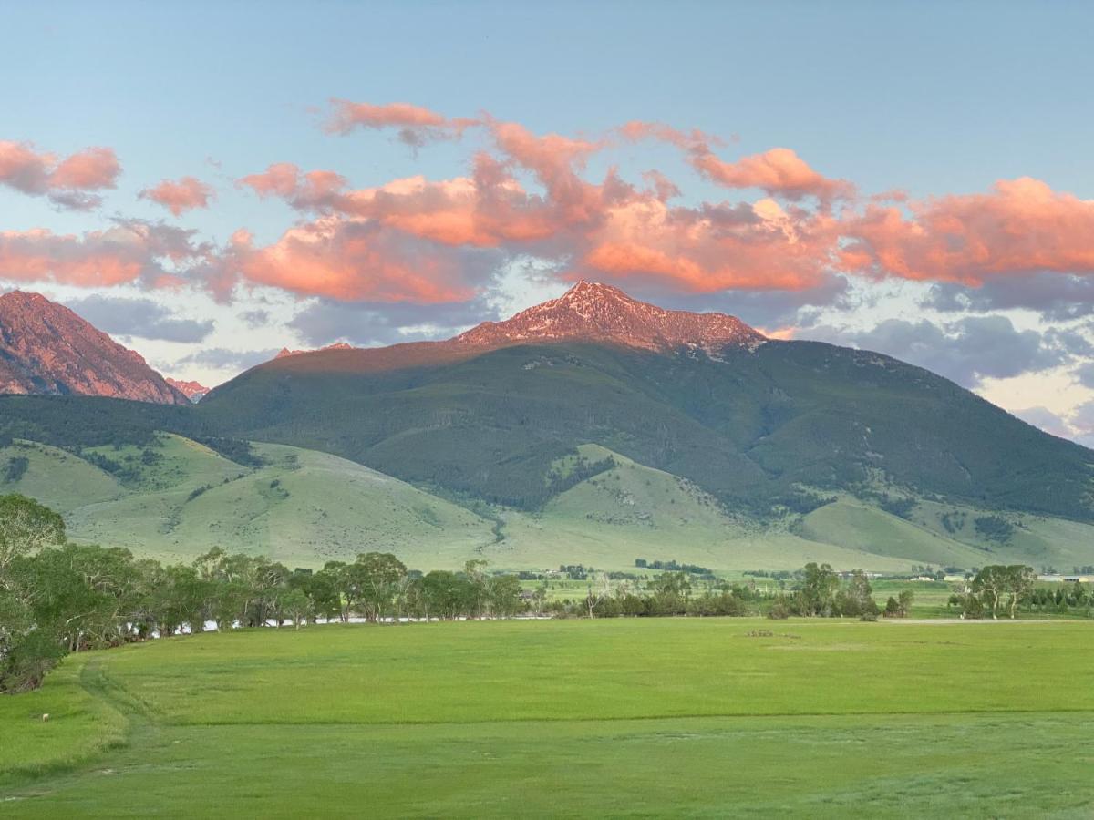 Pine Creek Cabin Livingston Montana Dış mekan fotoğraf